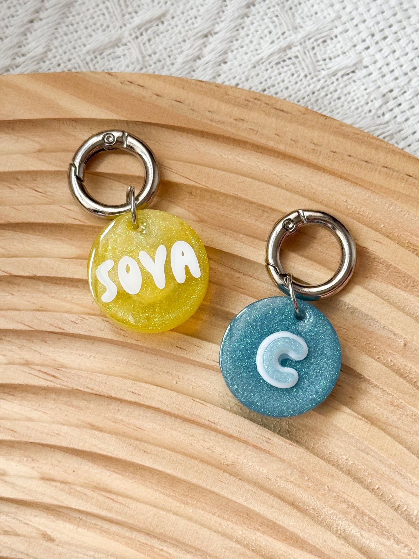 Candy Pop Initial Tag