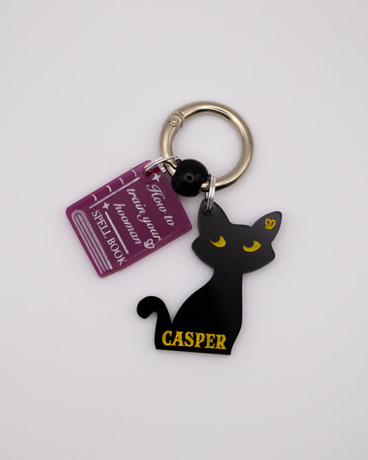The Black Cat Pet Tag
