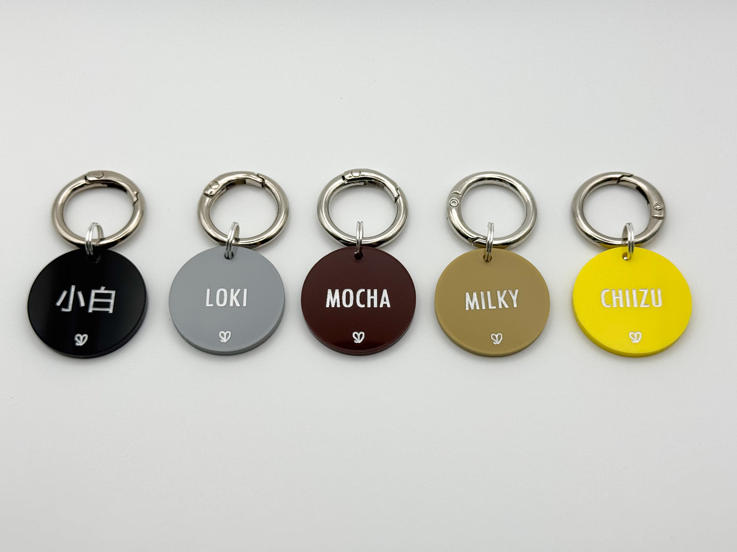 Basic Round Sand Pet Tag