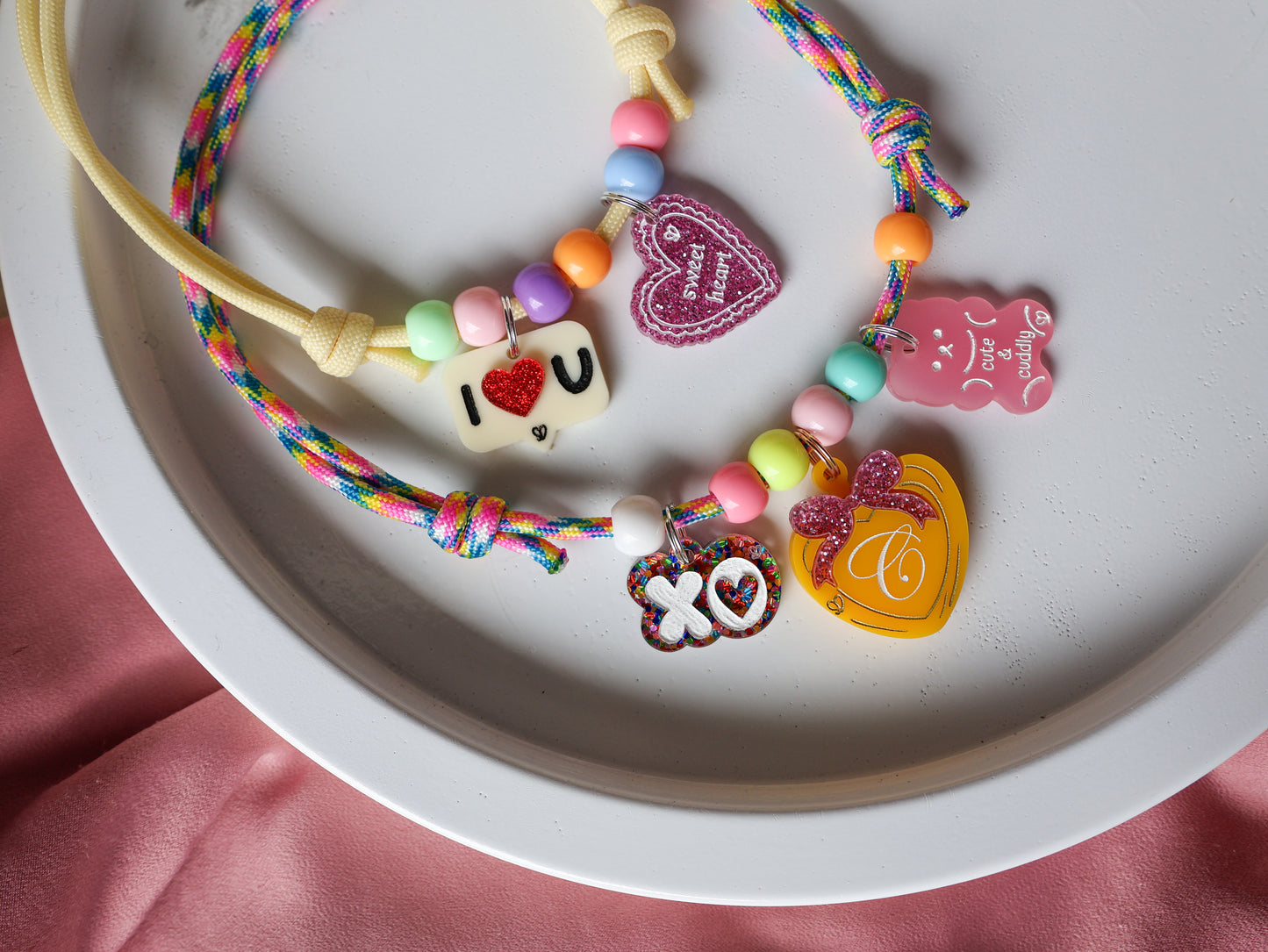 Heart Locket Initial Pet Tag