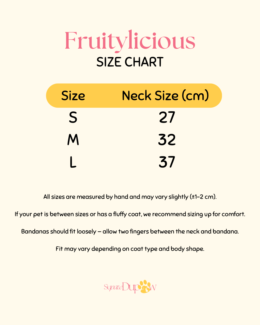 Fruitylicious Bandana