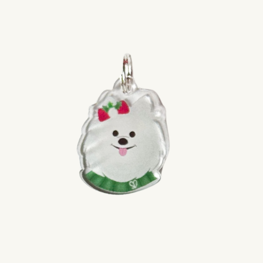 Festive Pom Charm