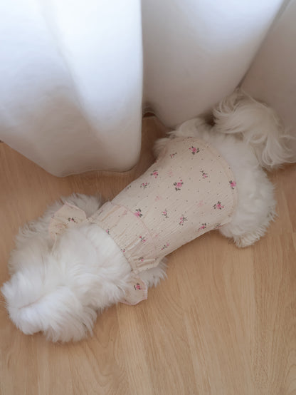 Soft Blossom Ruffle Tank Top