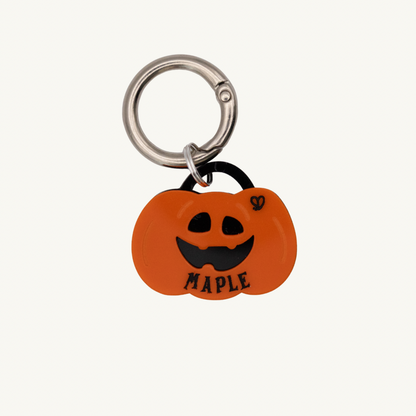 Jack o’ Lantern Pet Tag