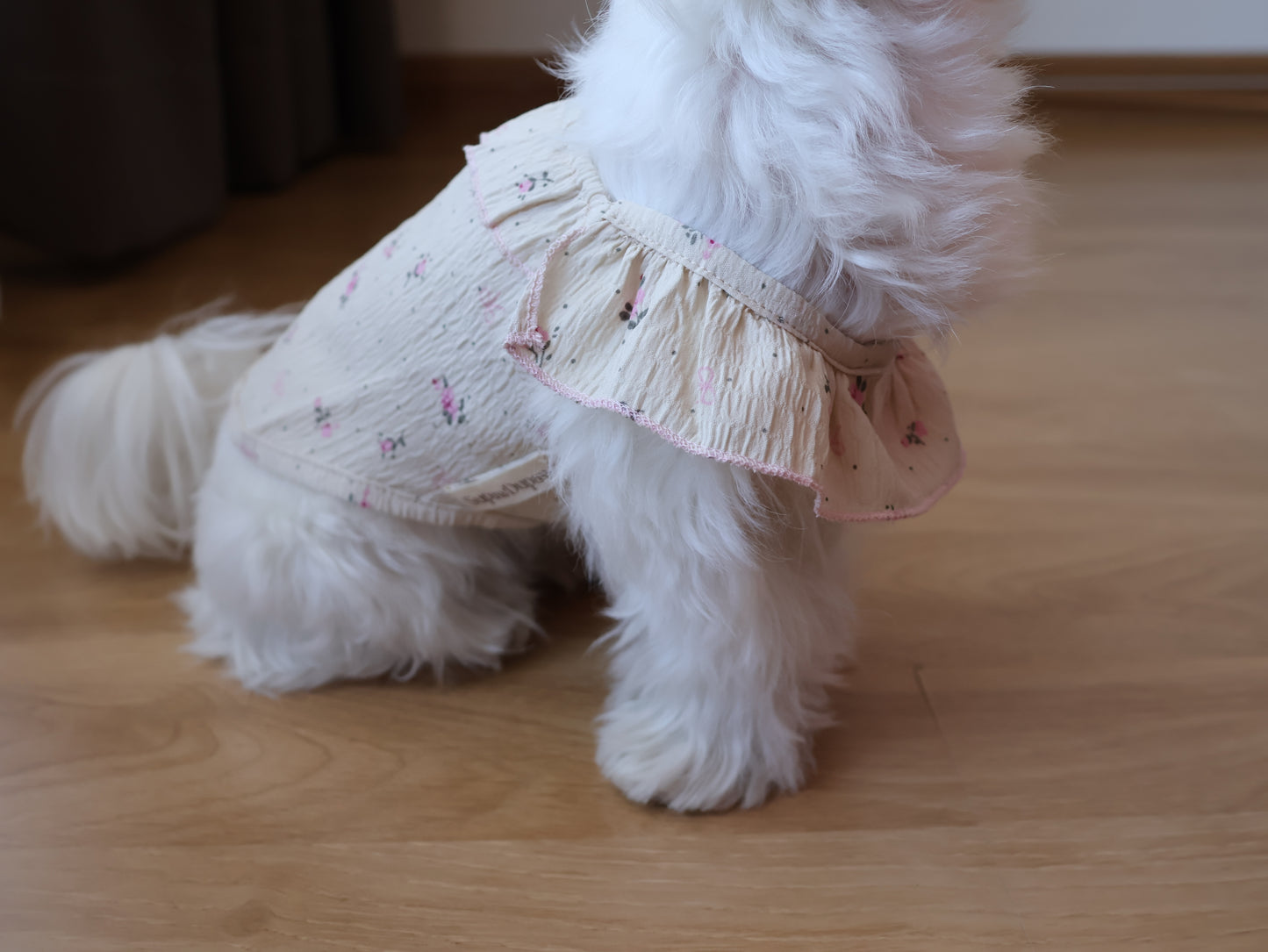 Soft Blossom Ruffle Tank Top
