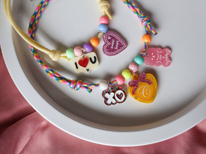 Heart Locket Initial Pet Tag