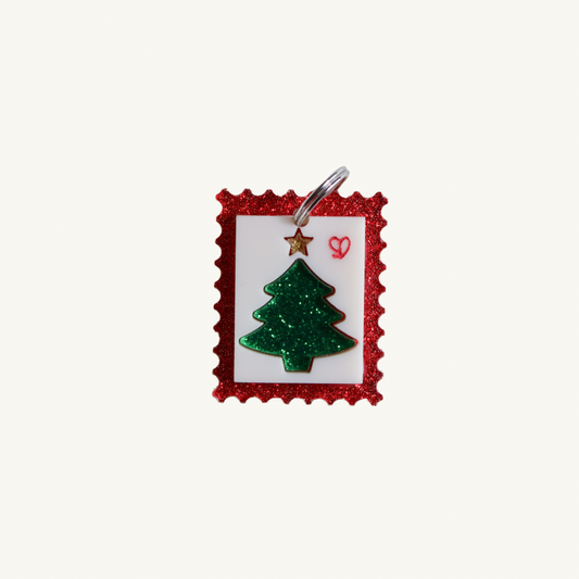 Christmas Stamp Charm