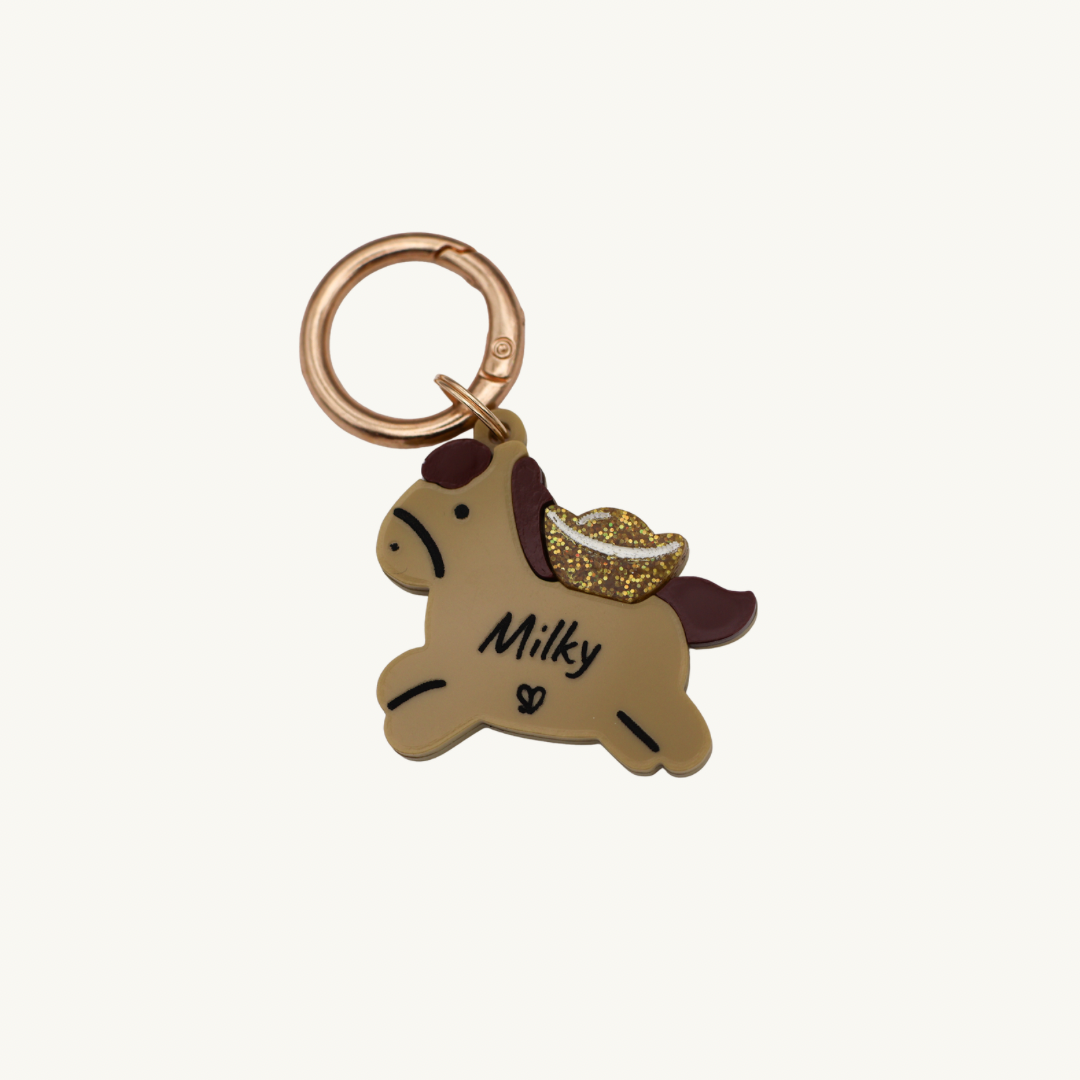 Fortune Horse Pet Tag
