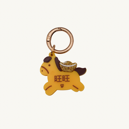 Fortune Horse Pet Tag