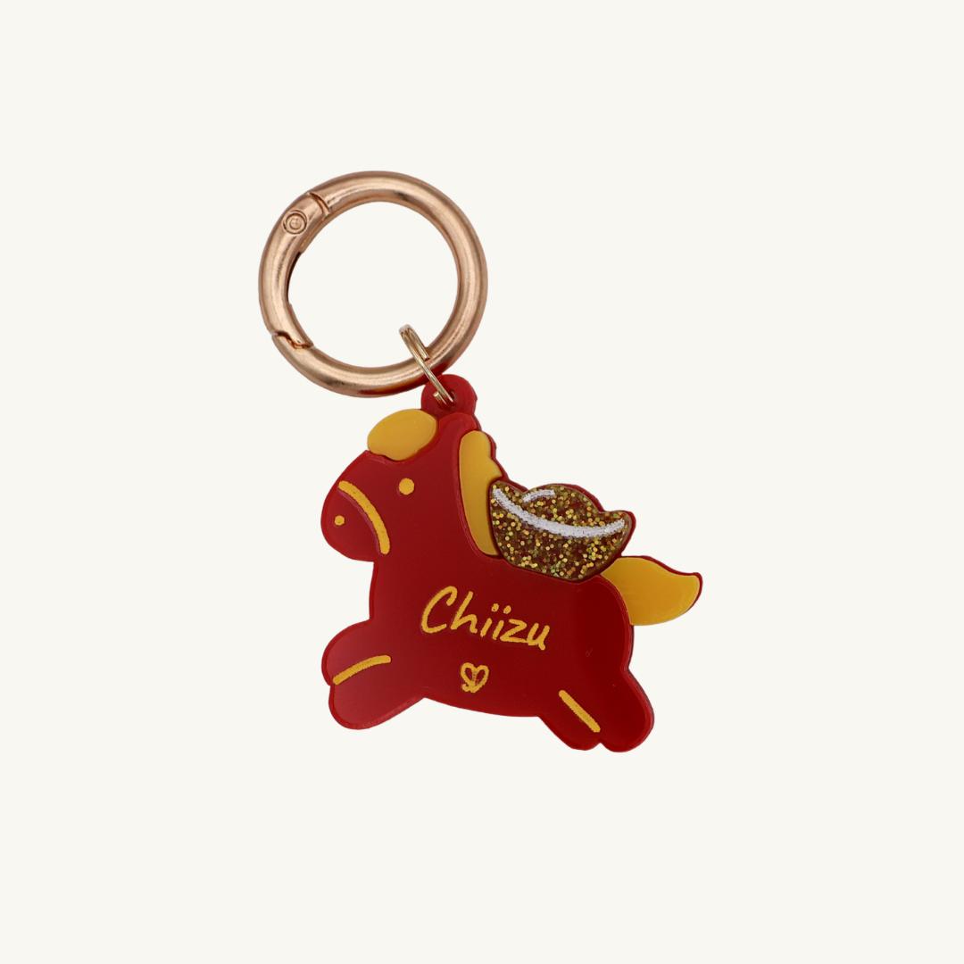 Fortune Horse Pet Tag