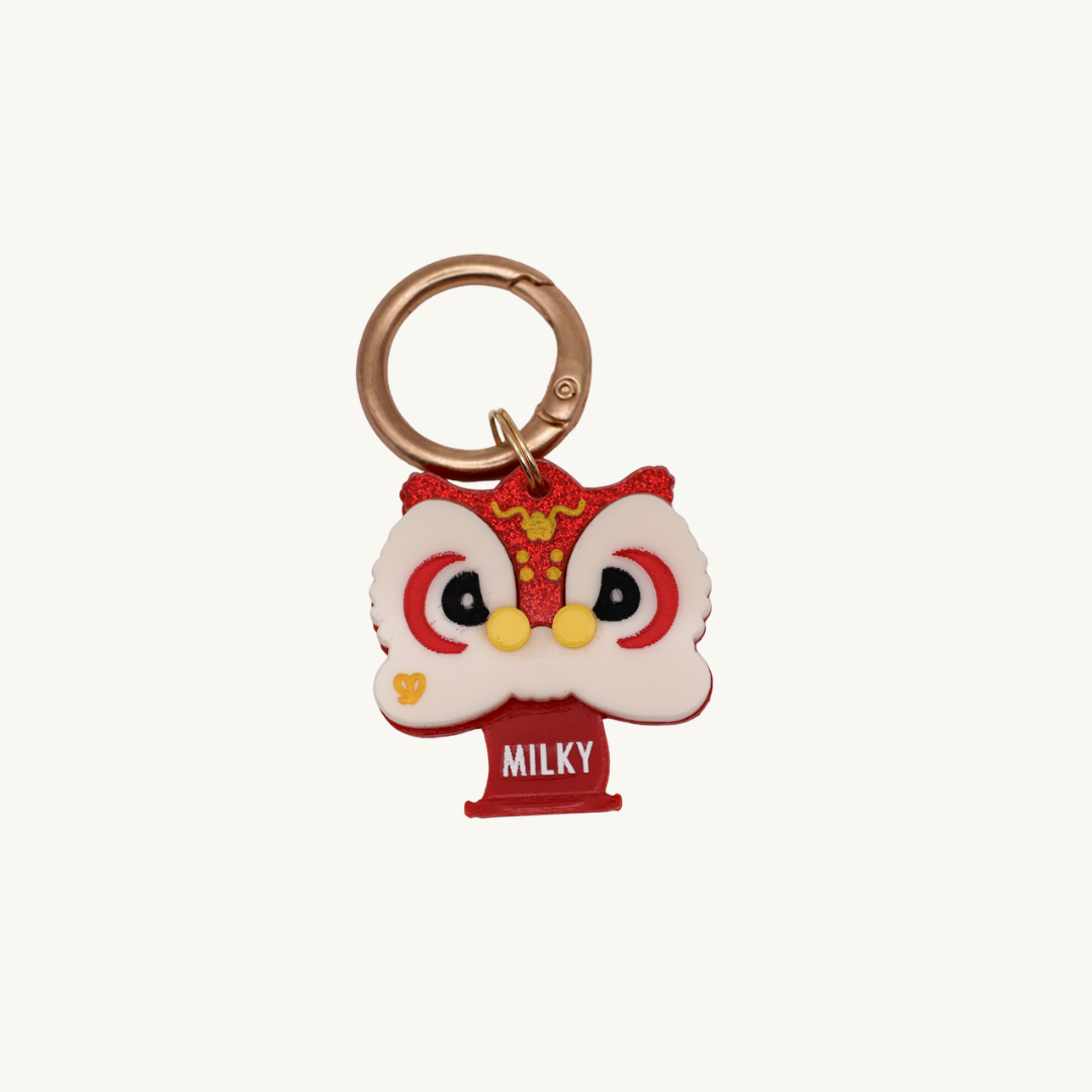 Auspicious Lion Pet Tag